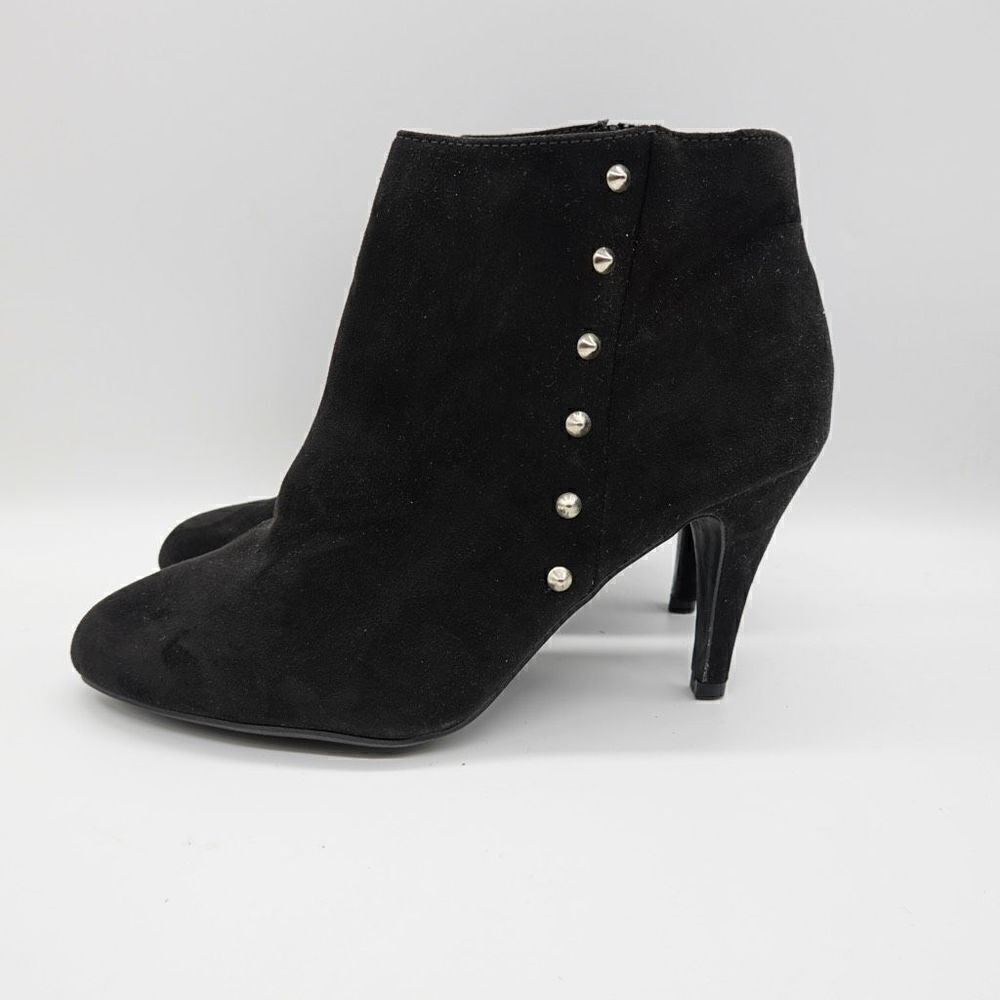 LC Lauren Conrad Heeled Booties with Studs Size